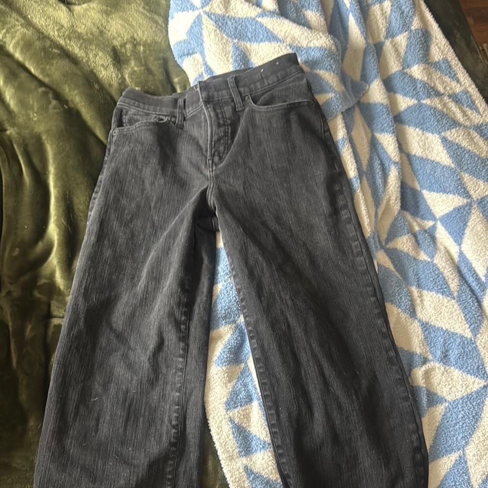 Dark Gray Denim Jeans
